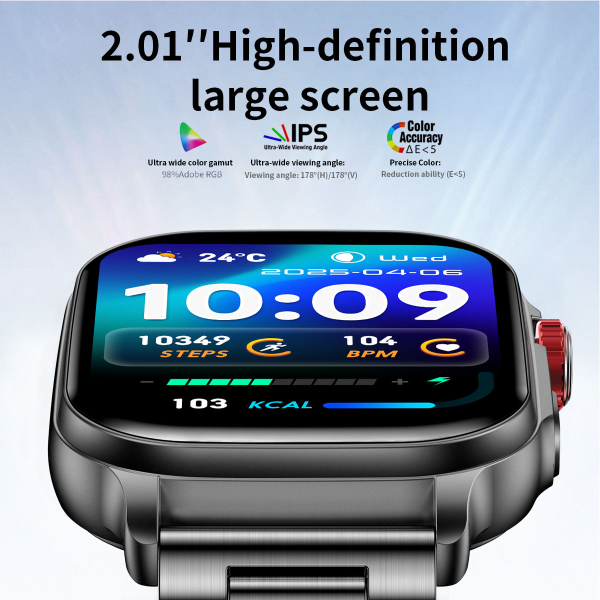 2026 Smart Watch 2.01'' Fitnes - Outdoor Sport Smart Watch recension och pris
