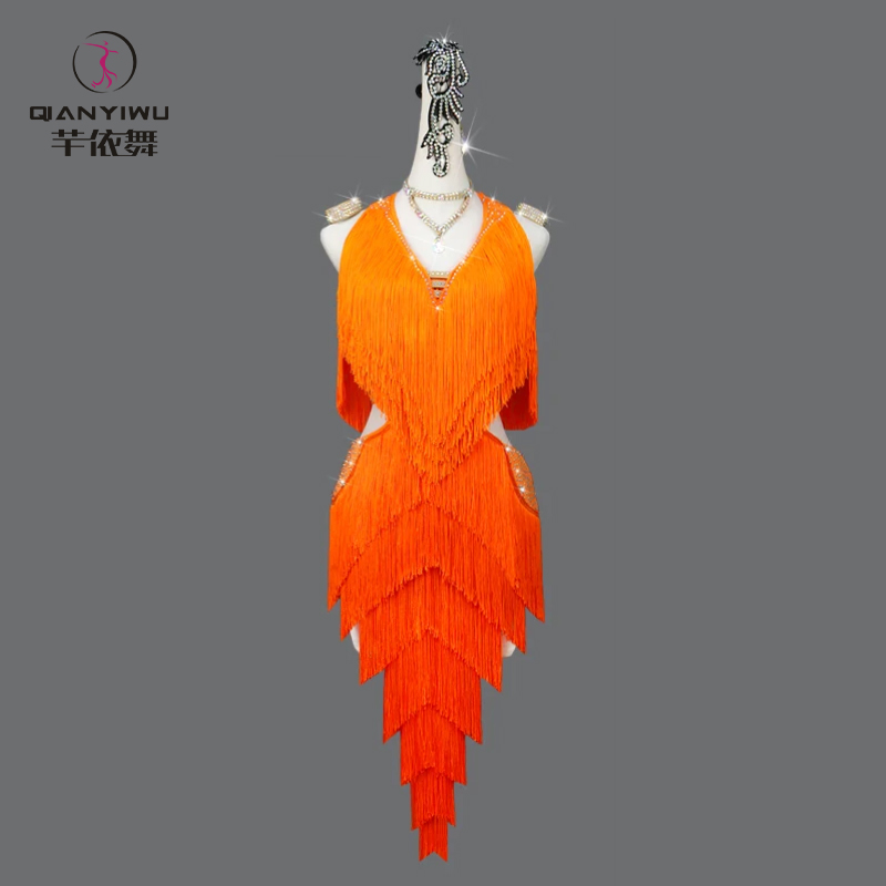 New Latin Dance Tassel Dress W - Outdoor Sport Dress recension och pris