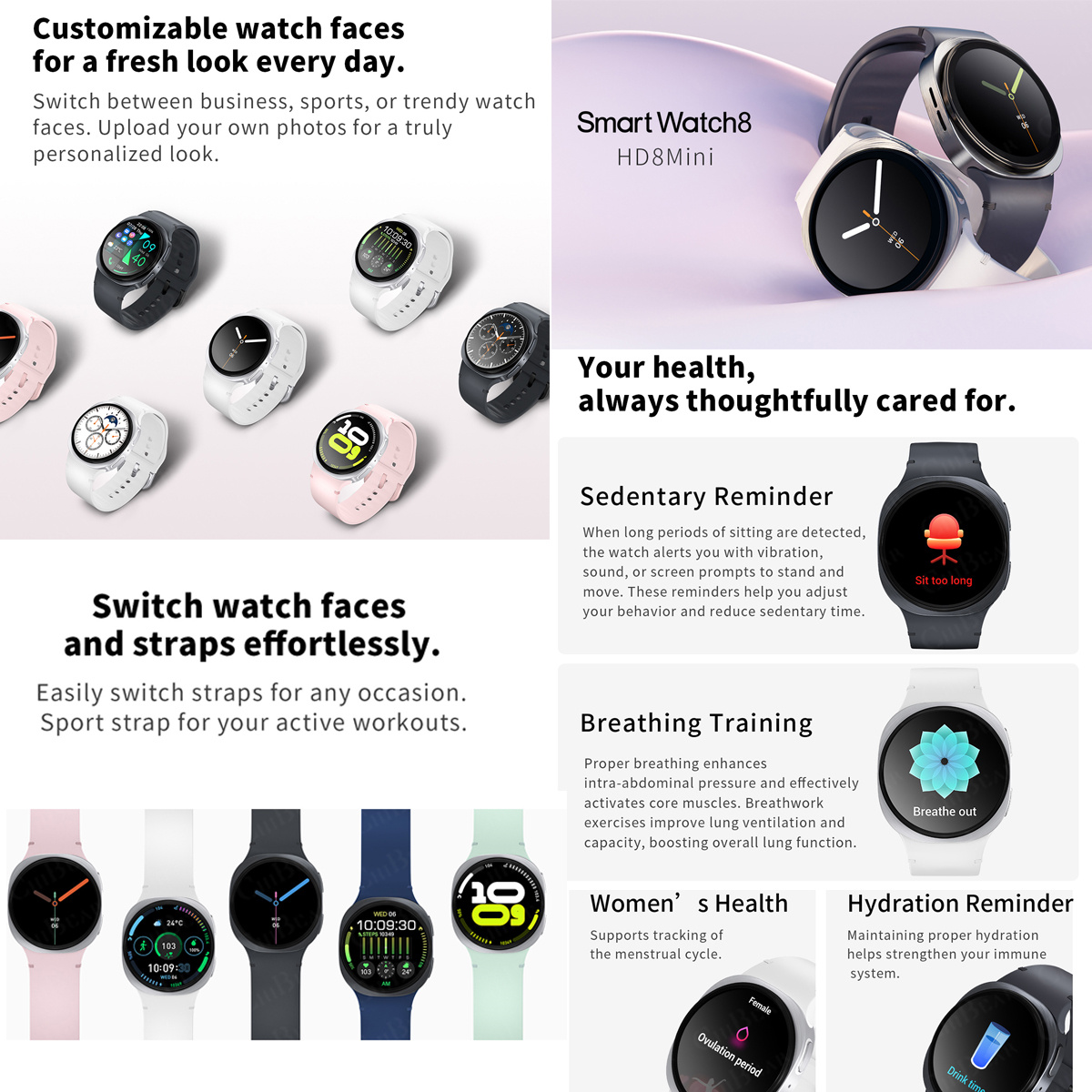 2026 New Watches 8 Mini GPS Tr - Outdoor Sport Smart Watch recension och pris