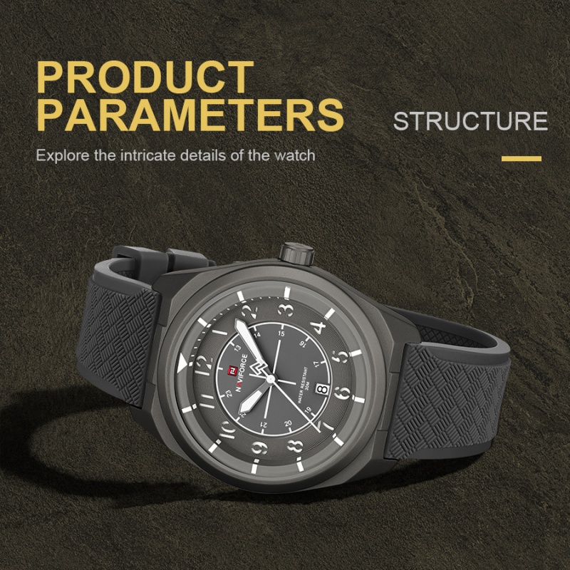 NAVIFORCE Men Quartz Calendar  - Outdoor Sport Smart Watch recension och pris