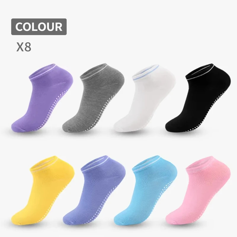 1-3 pairs Women Anti-Slip Sock - Trampoline Park Sock recension och pris