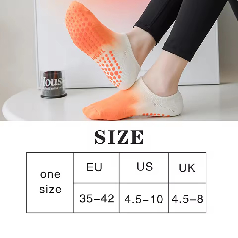 Ladies' Colorful Anti Slip Yog - Trampoline Park Sock recension och pris