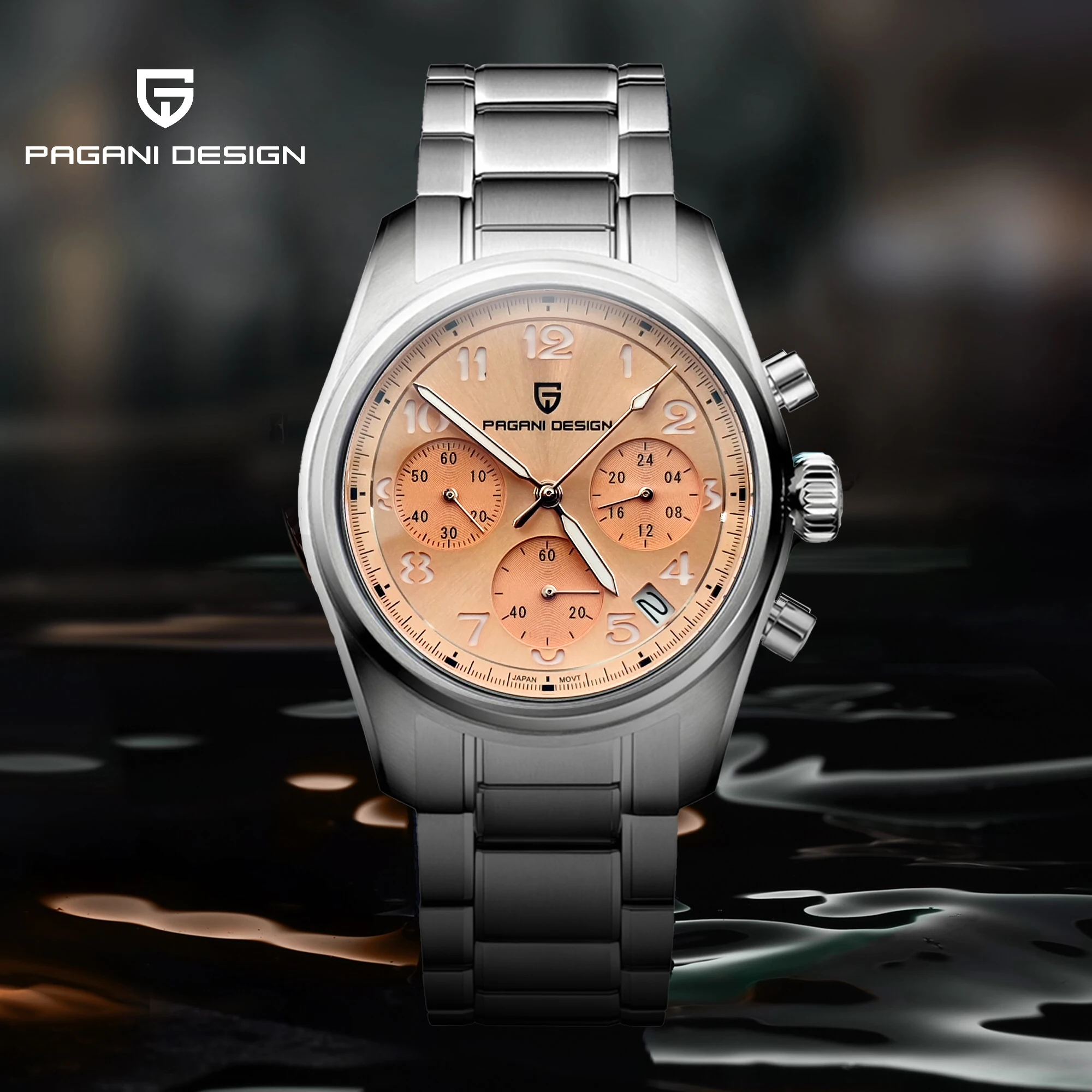 PAGANI DESIGN 38MM NEW VK63 Sp - Outdoor Sport Dress recension och pris